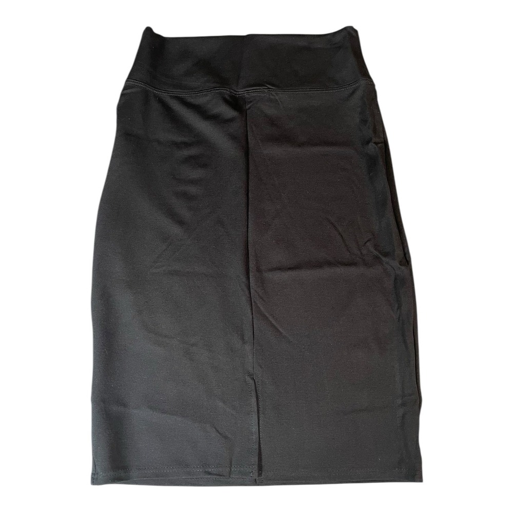 Hybrid & Company Women's Stretch Pencil Skirt Black Size Extra Large - Picture 4 of 7